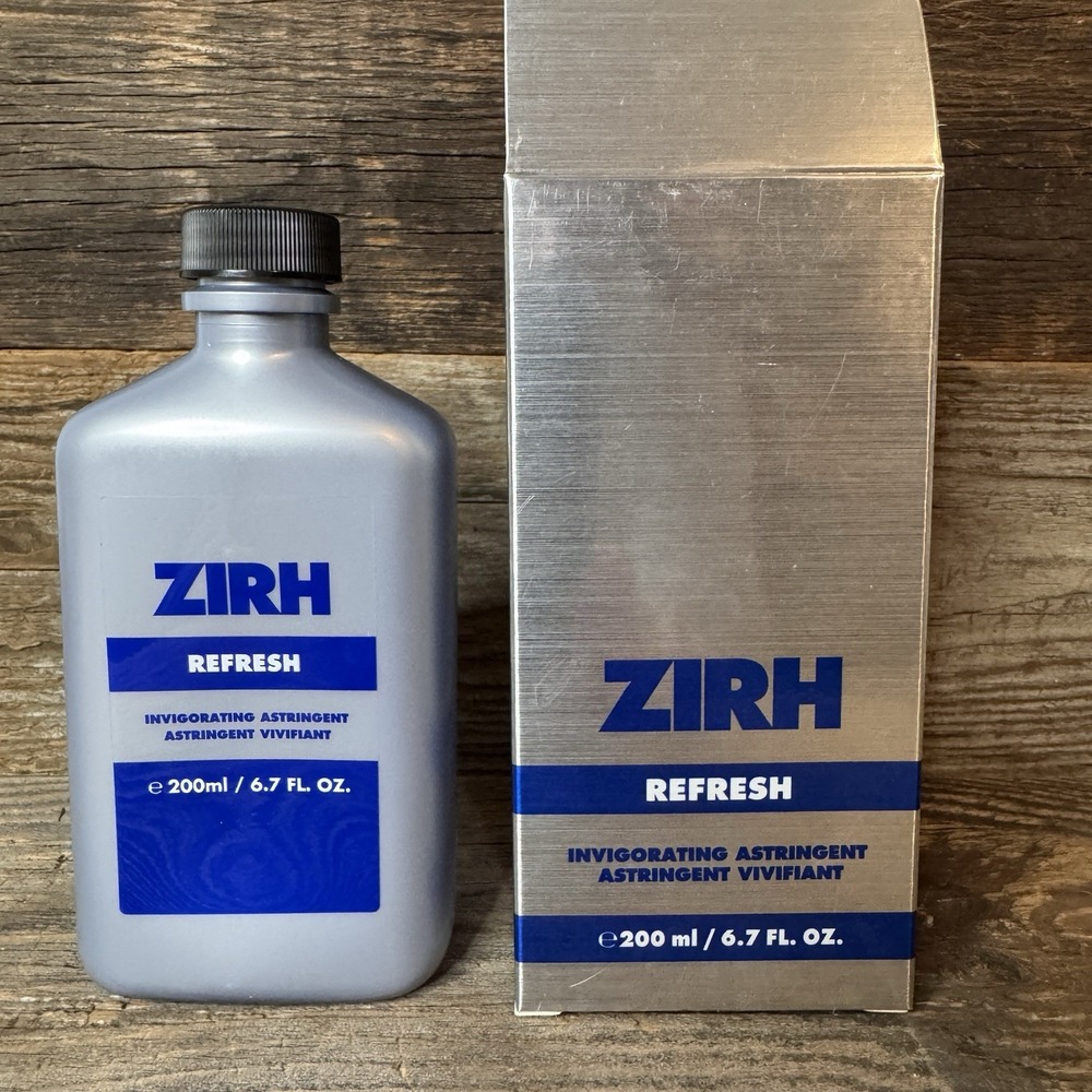 ZIRH Refresh Invigorating Astringent – 200ml / 6.7 fl oz (NIB)‎